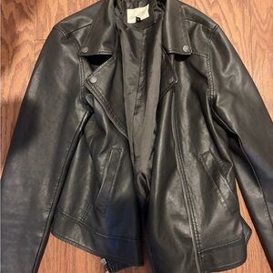 Universal Thread Black Leather Jacket